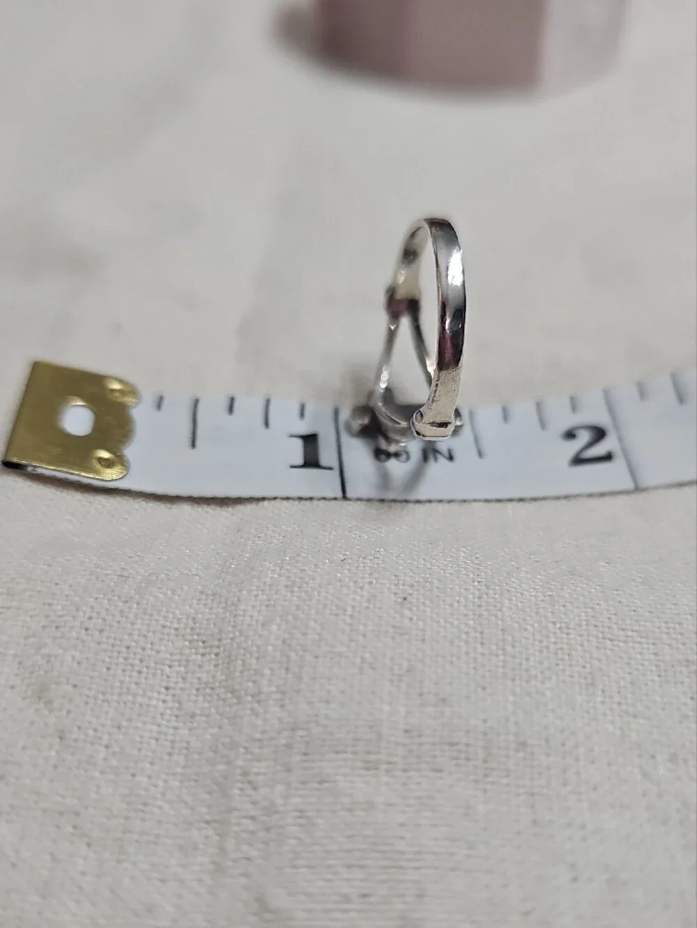 Vintage 925 Sterling Silver Marcasite Cross Ring Split Shank Size 4.5